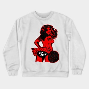 Rip City Cheerleader Crewneck Sweatshirt